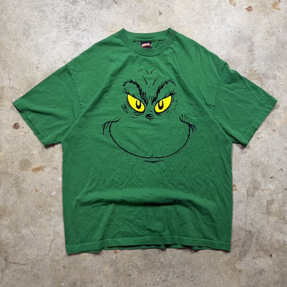 VTG 2001 Dr. Seuss The Grinch Shirt Size XL